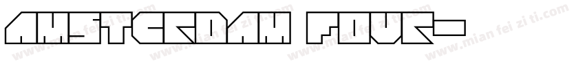 amstcrdam four字体转换
